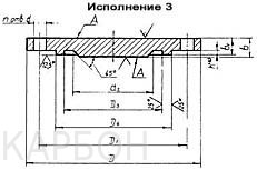 Заглушка фланцевая исполнение 3 Заглушка фланцевая исполнение 3